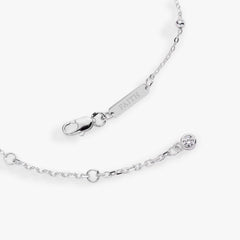 Cross Delicate Pave Crystal Beaded Strand Bracelet, Bracelets, $ 68.00, A Moment Of Now™