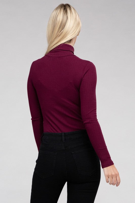 Shop Java Long-Sleeve Turtleneck Bodysuit For Women | Boutique Clothing, Bodysuits, USA Boutique