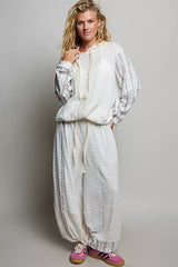 POL Patchwork Mixed Knit Wide Leg Pants, Pants, $ 69.00, A Moment Of Now™