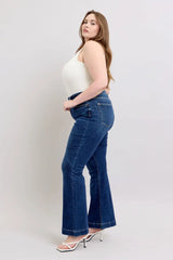 Judy Blue High Rise Flare Jeans with Pockets Plus Size, , $ 65.00, A Moment Of Now™