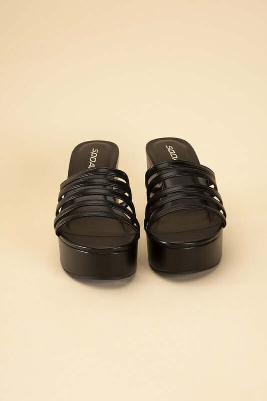 HOLME-S Platform Mule Slides, Fortune Dynamic, $ 45.00