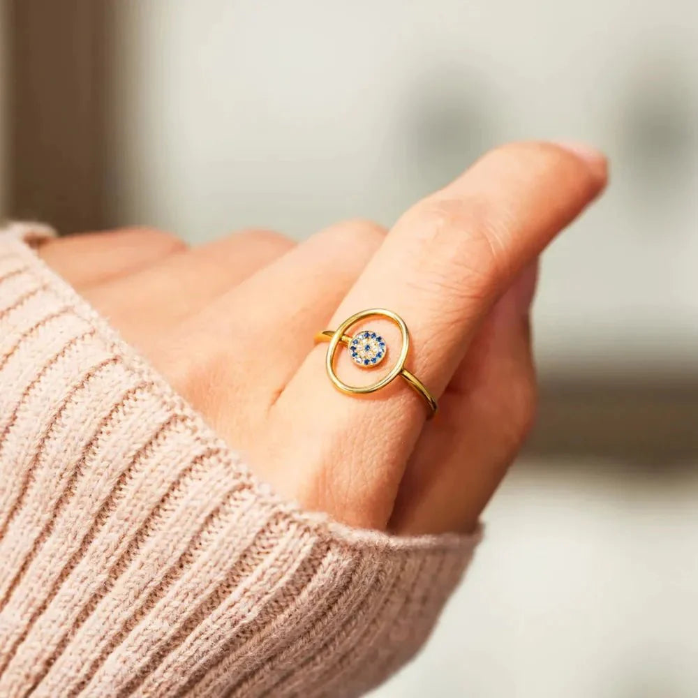 Celestia Eye Ring | Boutique In USA, Rings, $ 24.99, A Moment Of Now™