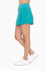 Two Pleat Activewear Tennis Skort, Mono B, A Moment Of Now