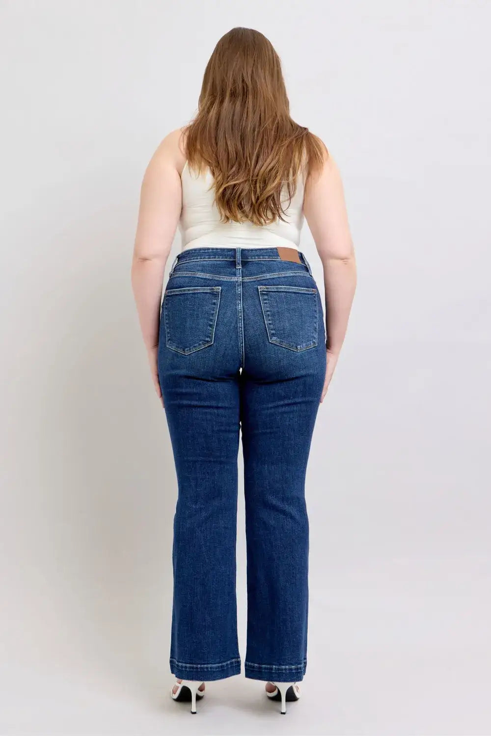 Judy Blue High Rise Flare Jeans with Pockets Plus Size, , $ 65.00, A Moment Of Now™