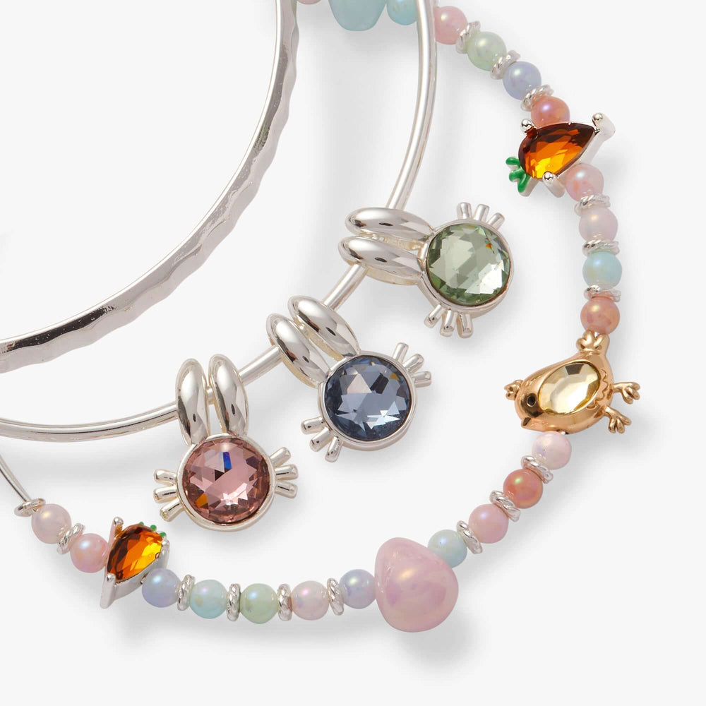 Crystal Bunny Bangles Set of 3, Bracelets, $ 74.00, A Moment Of Now™