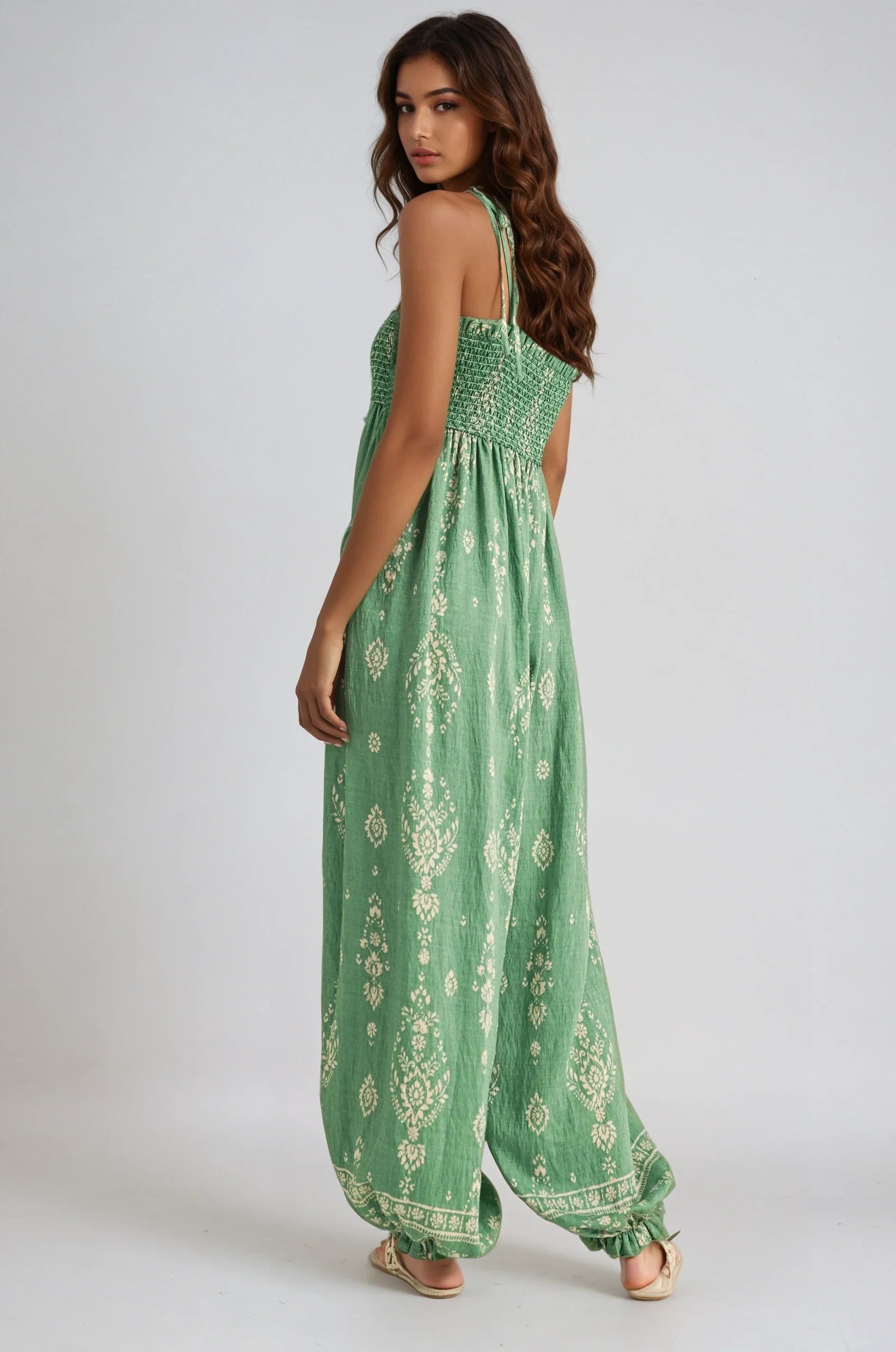 Wildflower Dreams Balloon Jumpsuit | Boutique In USA, Clothing, $ 59.00, A Moment Of Now™
