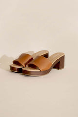 LAUREN-1 Slides Mules Heels, Top Guy Footwear, $ 30.95