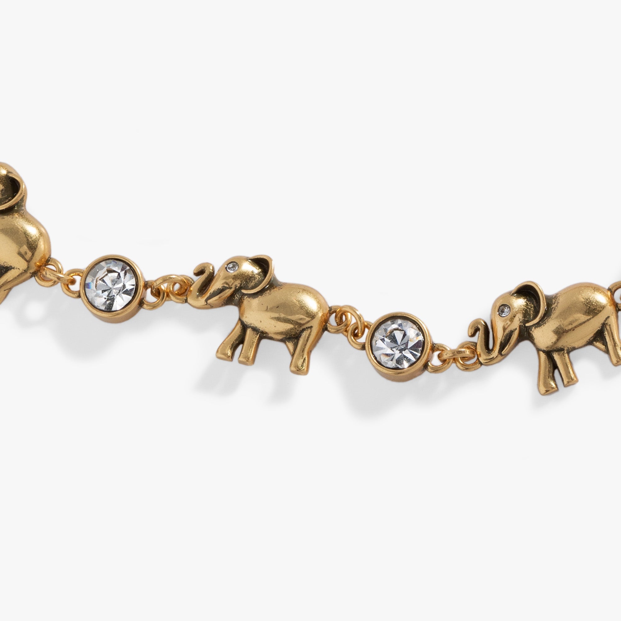 Elephant Crystal Bolo Bracelet, Bracelets, $ 38.00, A Moment Of Now™