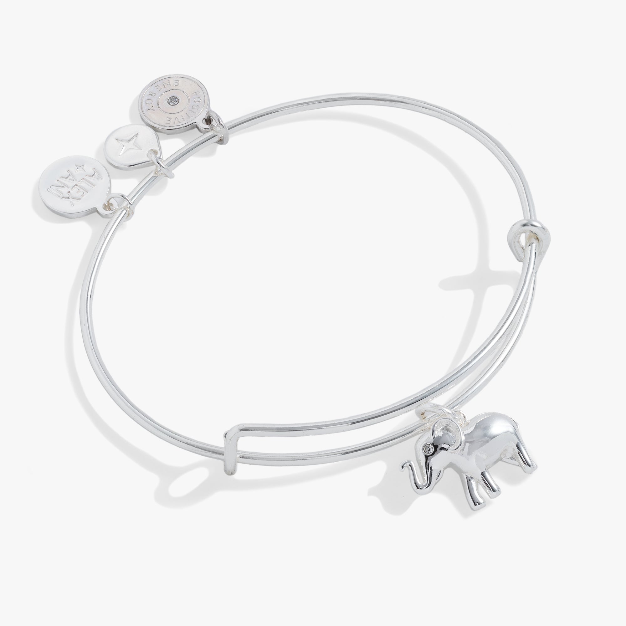 Elephant Charm Bangle, Bracelets, $ 28.00, A Moment Of Now™