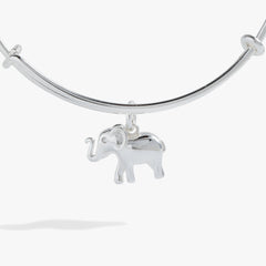 Elephant Charm Bangle, Bracelets, $ 28.00, A Moment Of Now™