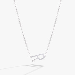 Initial R Precious Elongated Necklace, Necklaces, $ 39.90, A Moment Of Now™