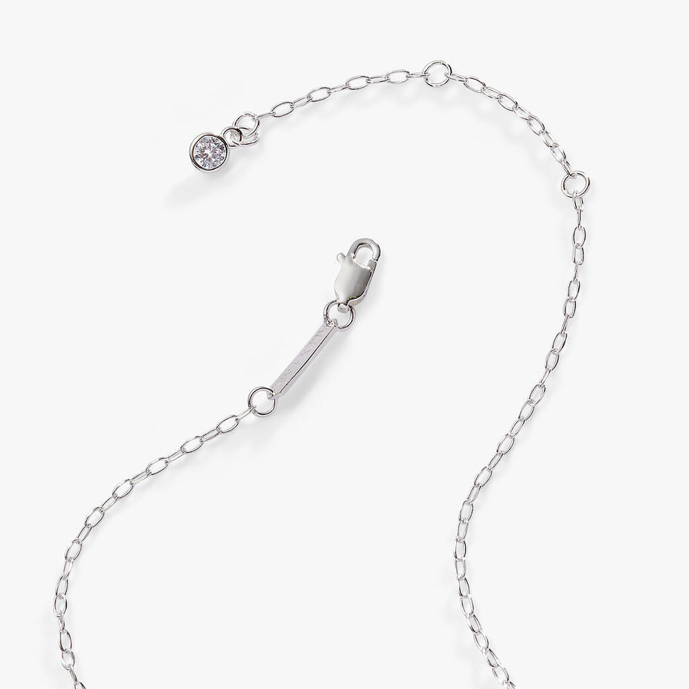 Initial E Precious Elongated Necklace, Necklaces, $ 39.90, A Moment Of Now™