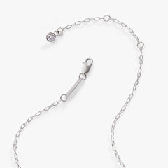 Initial D Precious Elongated Necklace, Necklaces, $ 39.90, A Moment Of Now™