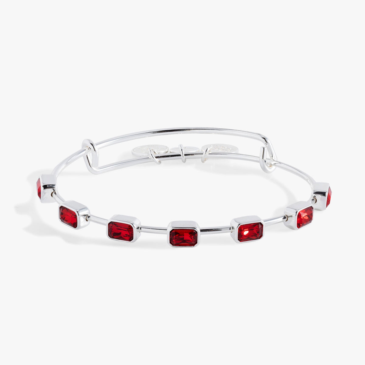 January Birthstone Emerald Cut Bangle, Bracelets, $ 34.00, A Moment Of Now™