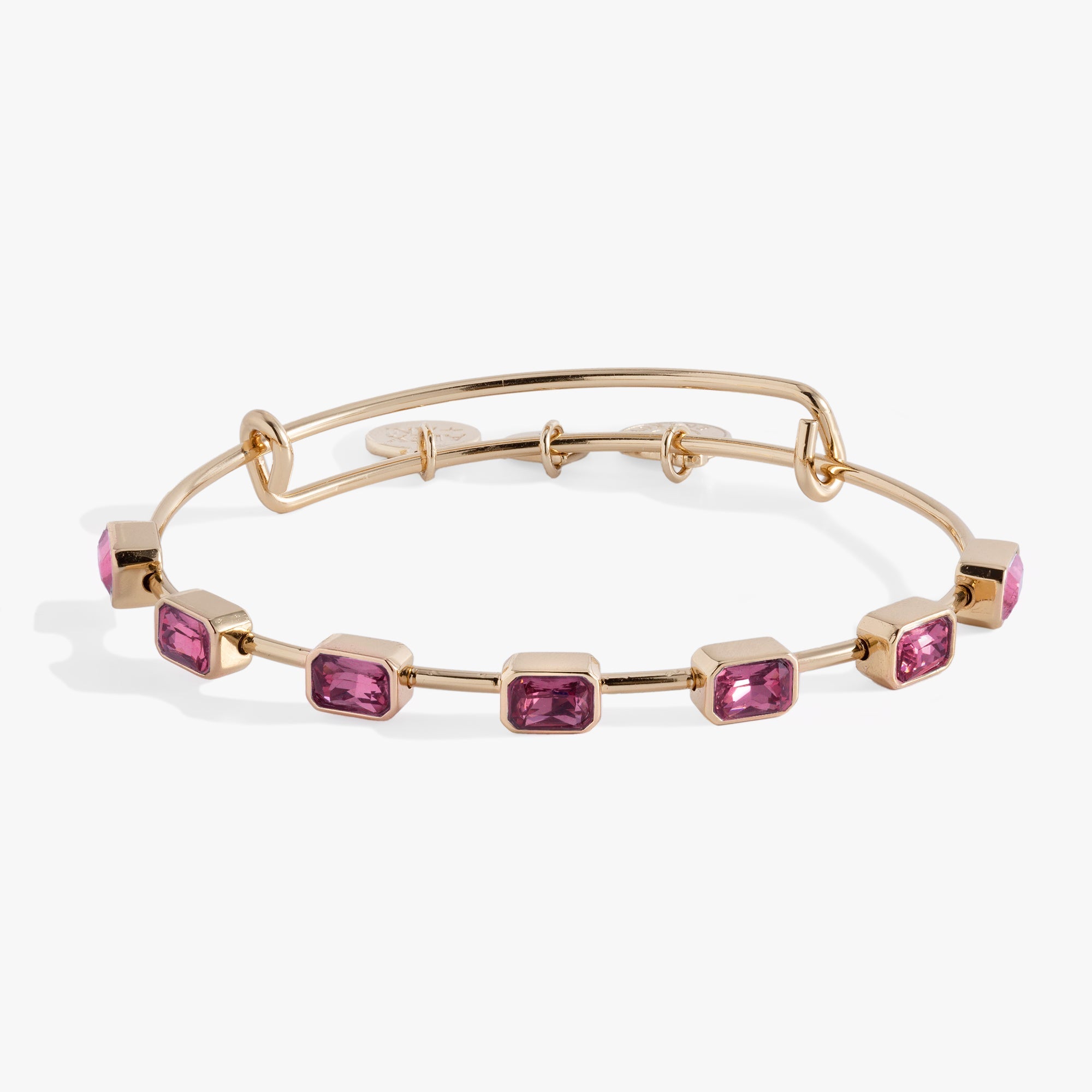 October Birthstone Emerald Cut Bangle, Bracelets, $ 34.00, A Moment Of Now™