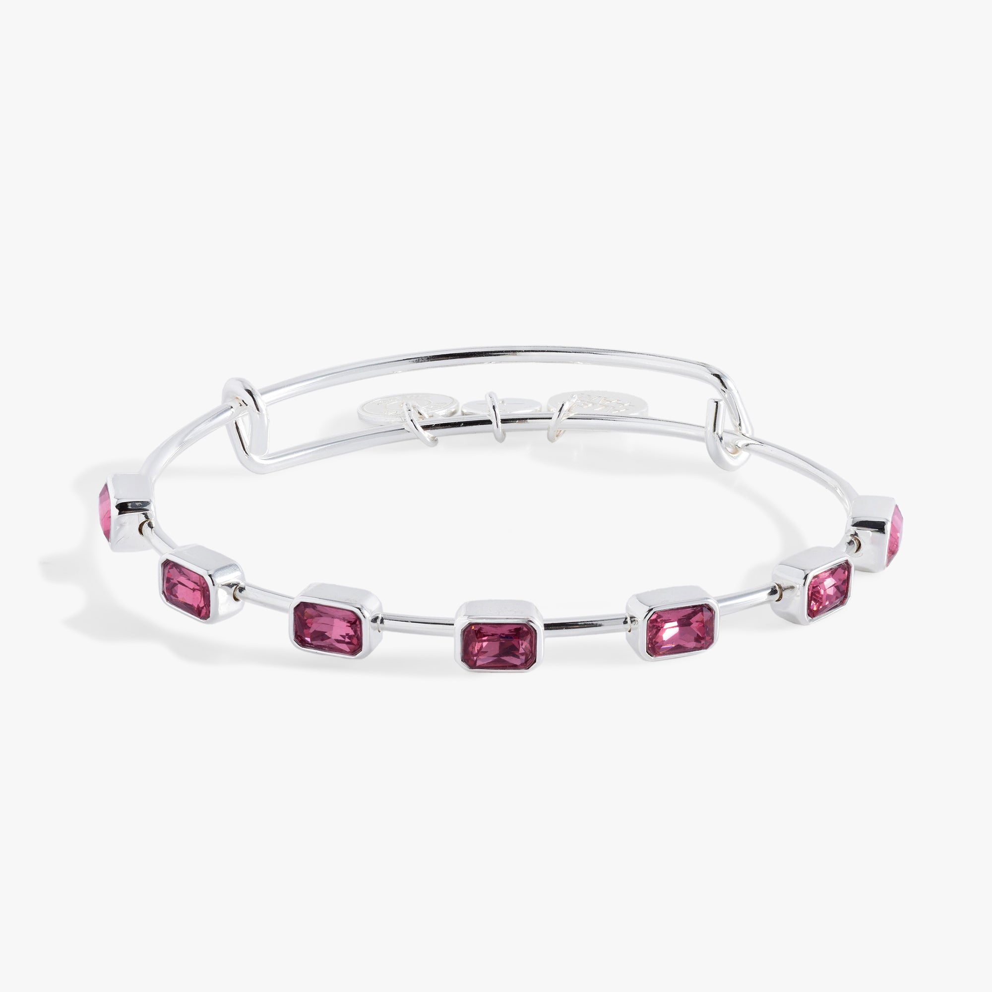 October Birthstone Emerald Cut Bangle, Bracelets, $ 34.00, A Moment Of Now™
