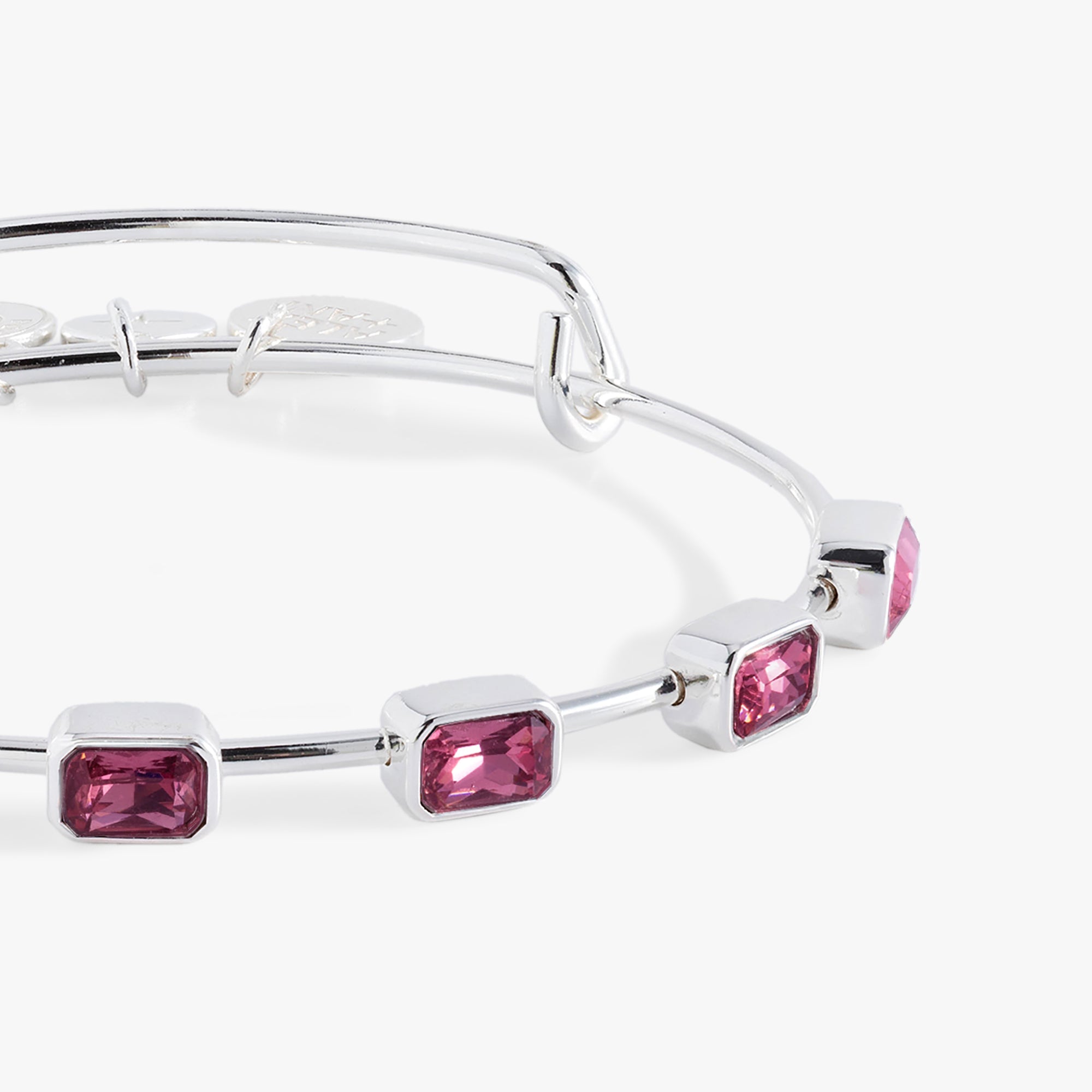 October Birthstone Emerald Cut Bangle, Bracelets, $ 34.00, A Moment Of Now™