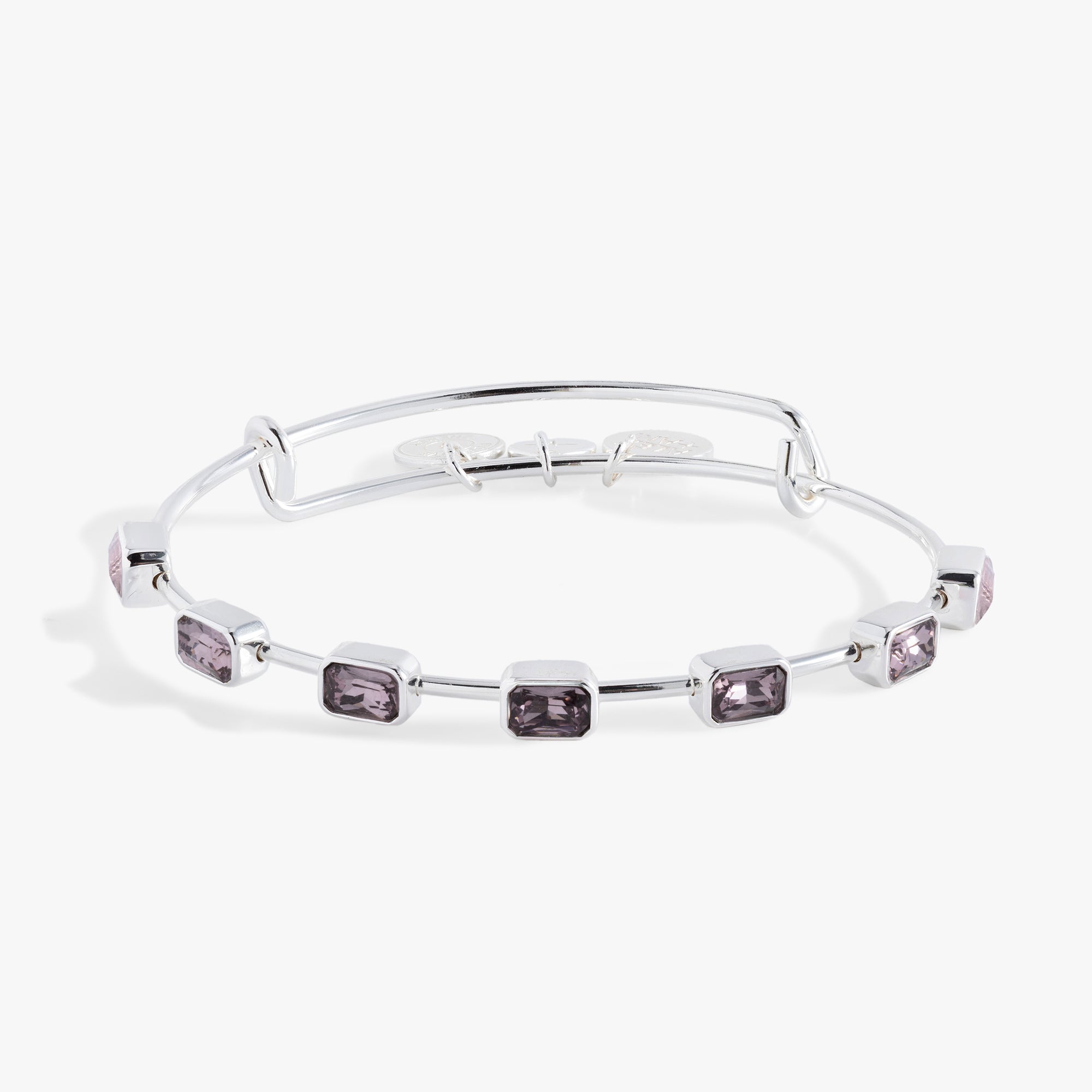 June Birthstone Emerald Cut Bangle, Bracelets, $ 34.00, A Moment Of Now™