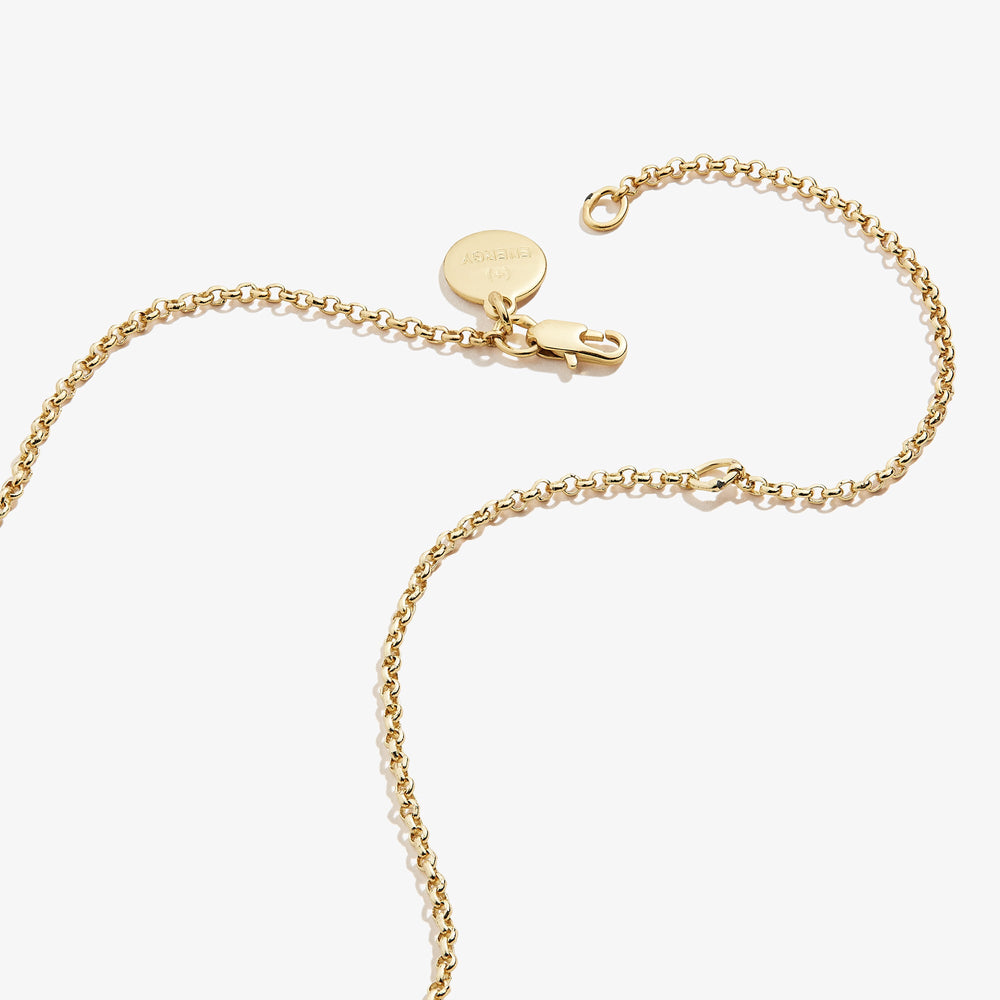 Small Circle Charm Necklace, 19'', Necklaces, $ 19.90, A Moment Of Now™