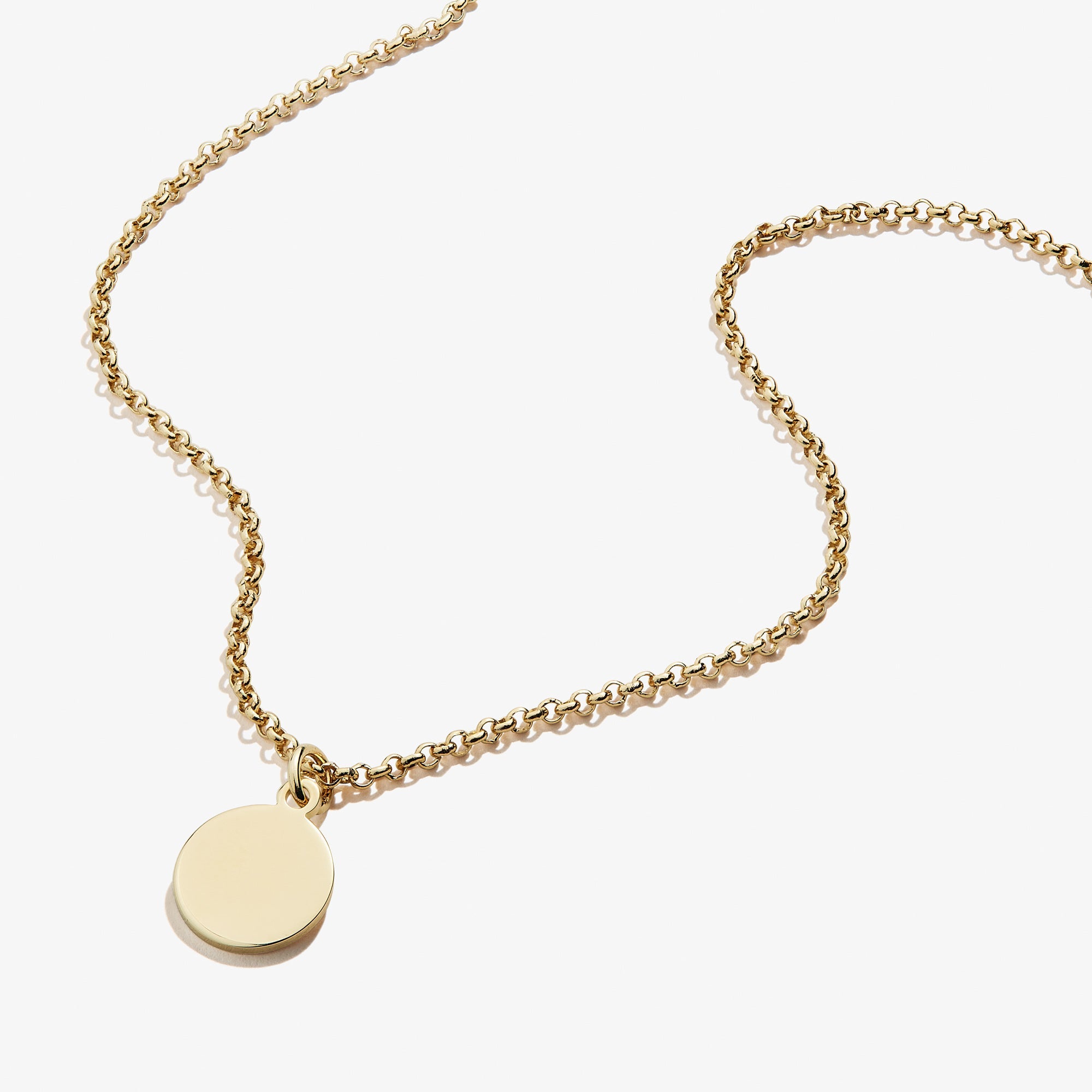 Small Circle Charm Necklace, 19'', Necklaces, $ 19.90, A Moment Of Now™