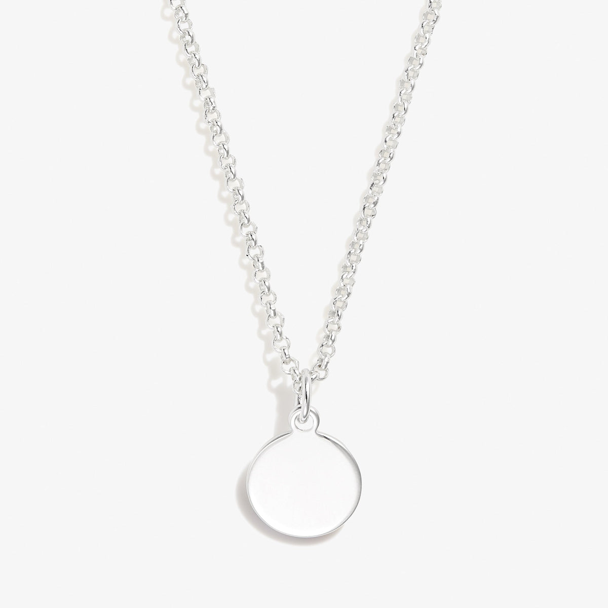 Small Circle Charm Necklace, 19'', Necklaces, $ 19.90, A Moment Of Now™