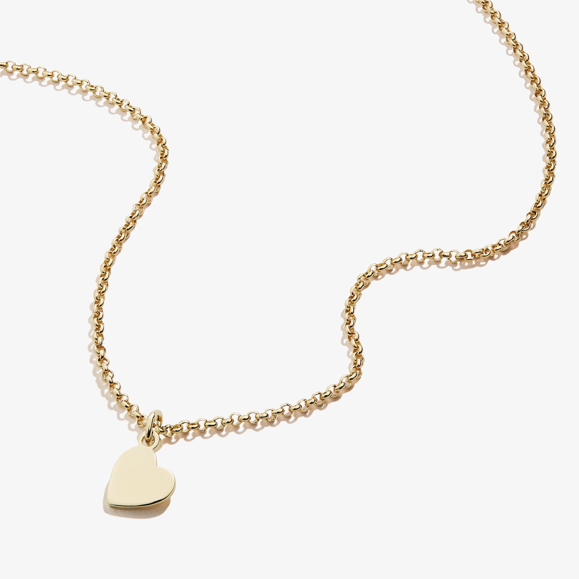 Small Heart Charm Necklace, 19'', Necklaces, $ 19.90, A Moment Of Now™