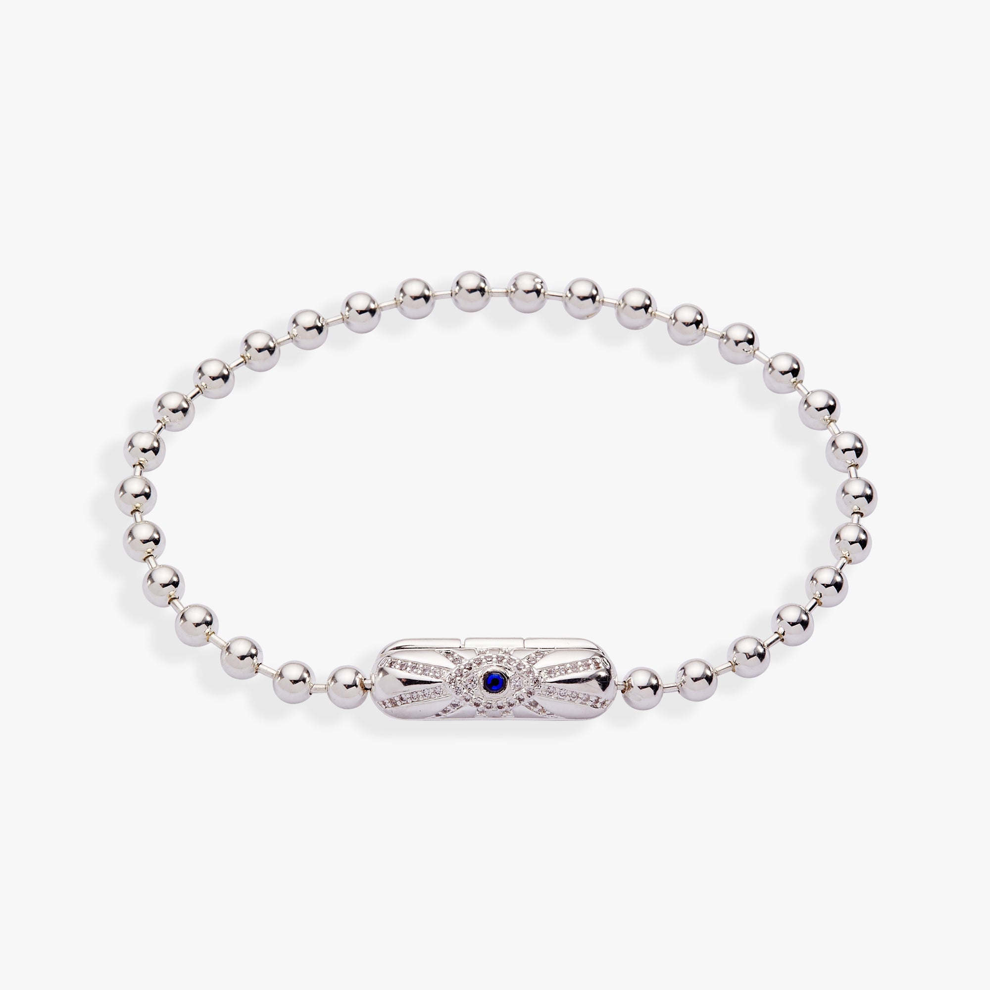 Evil Eye Barrel Closure Bracelet, Bracelets, $ 38.00, A Moment Of Now™