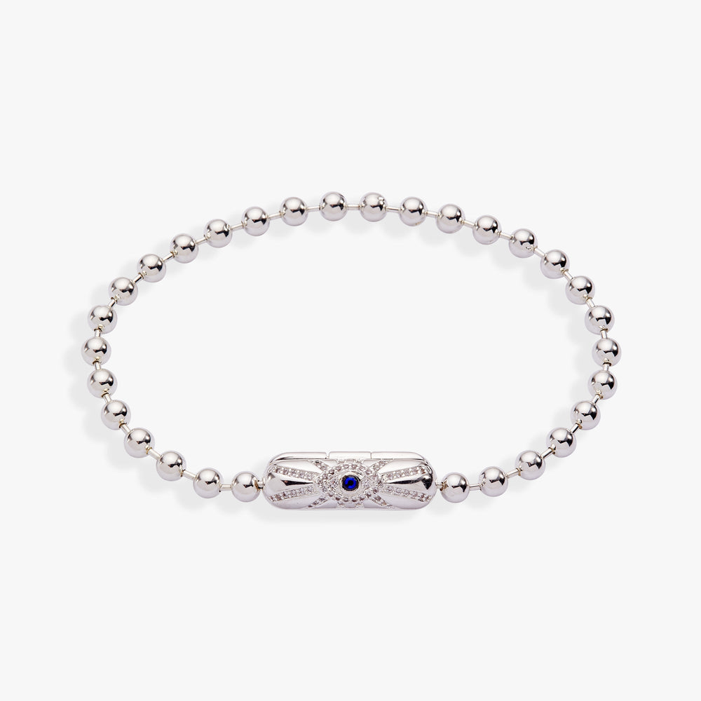 Evil Eye Barrel Closure Bracelet, Bracelets, $ 38.00, A Moment Of Now™