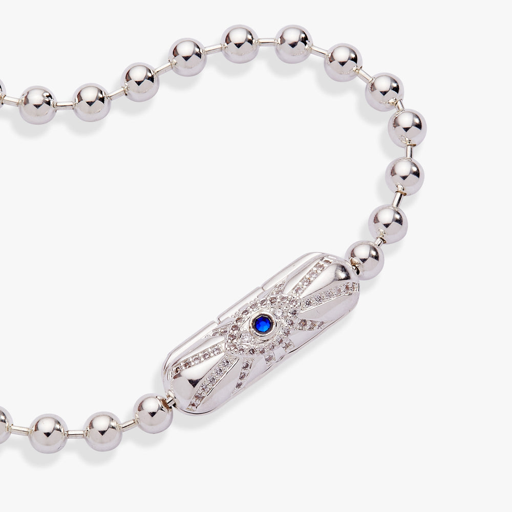 Evil Eye Barrel Closure Bracelet, Bracelets, $ 38.00, A Moment Of Now™
