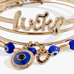 Evil Eye Bangles Set of 3, Bracelets, $ 68.00, A Moment Of Now™