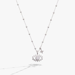 Evil Eye Duo Charm Necklace, Necklaces, $ 44.00, A Moment Of Now™