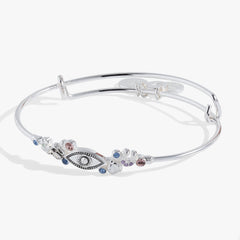 Evil Eye Inline Bangle, Bracelets, $ 38.00, A Moment Of Now™