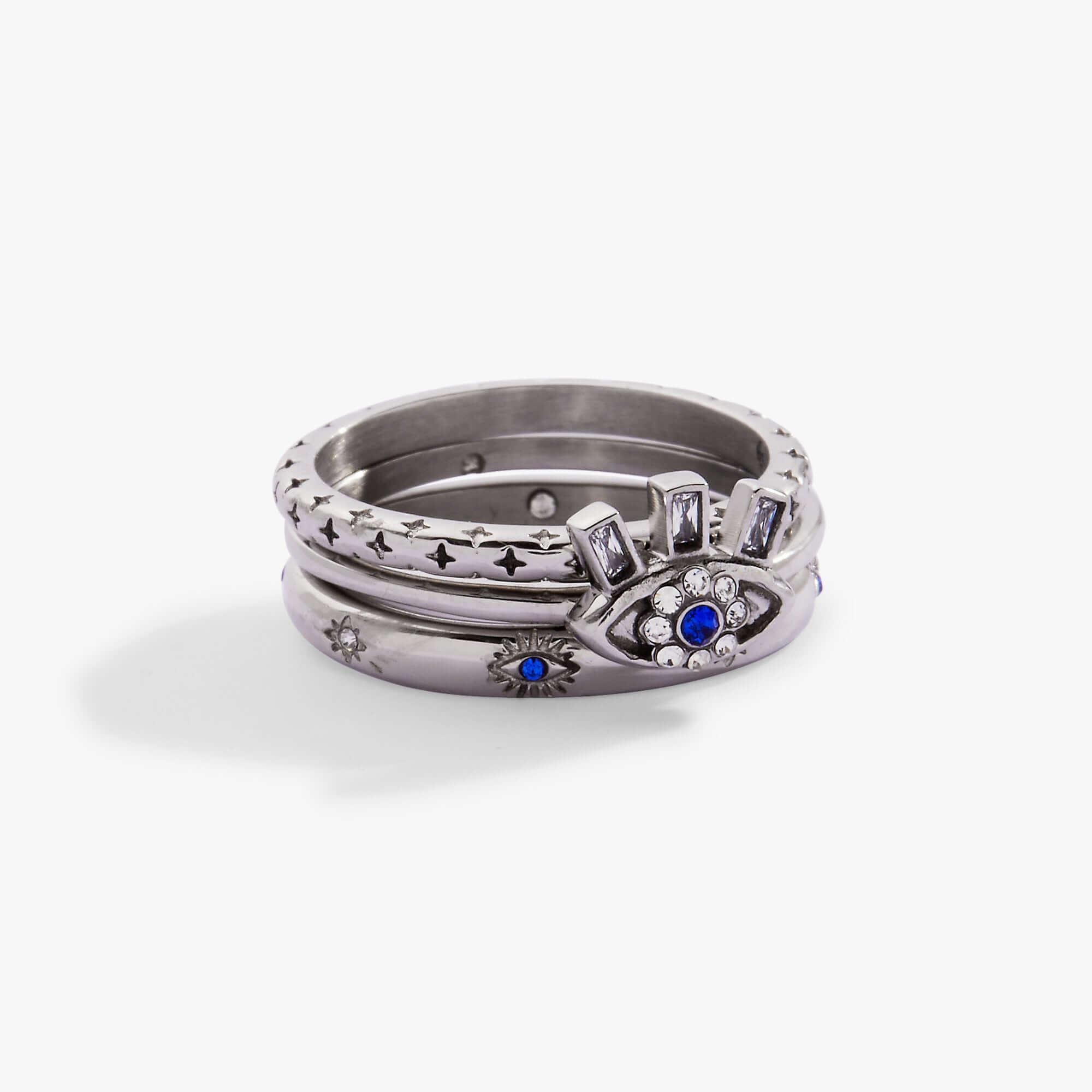 Evil Eye Stacking Ring Set of 3, Rings, $ 28.90, A Moment Of Now™