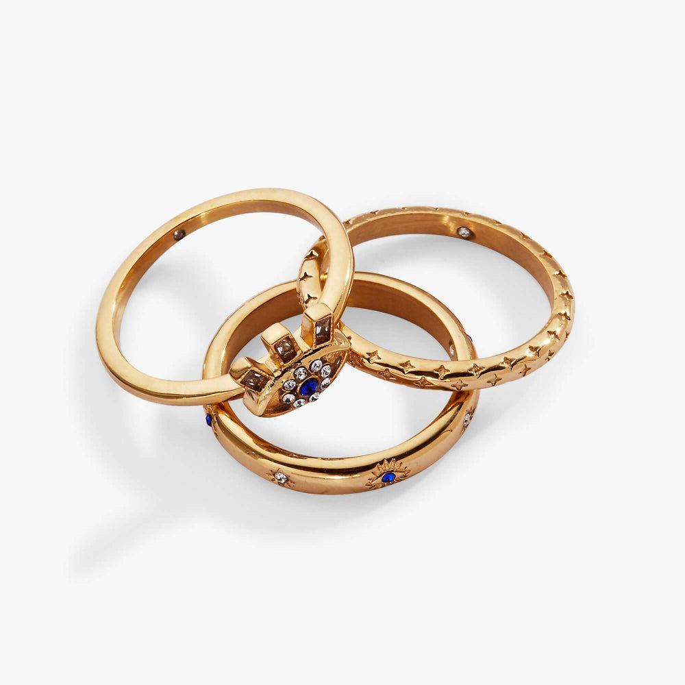 Evil Eye Stacking Ring Set of 3, Rings, $ 28.90, A Moment Of Now™