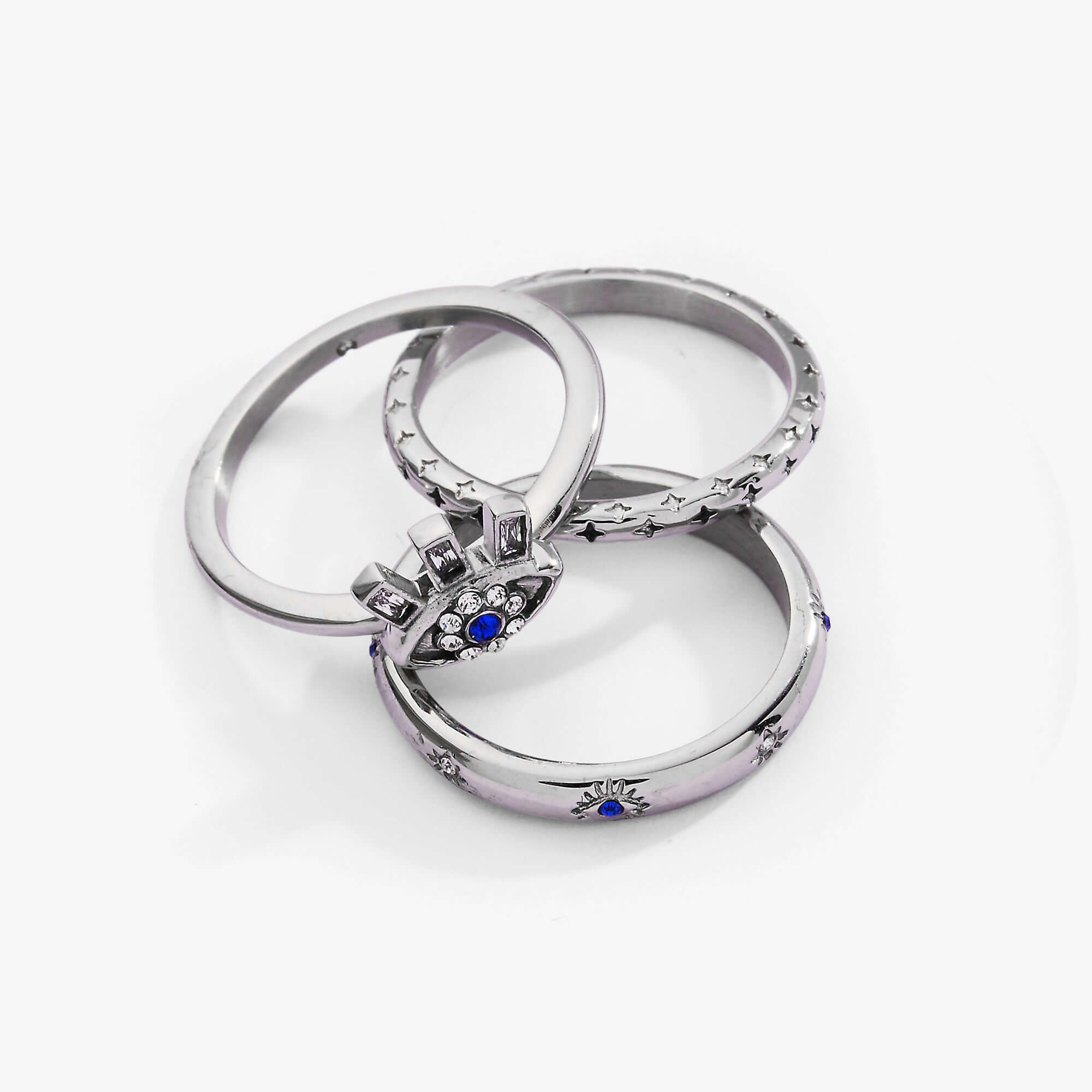 Evil Eye Stacking Ring Set of 3, Rings, $ 28.90, A Moment Of Now™