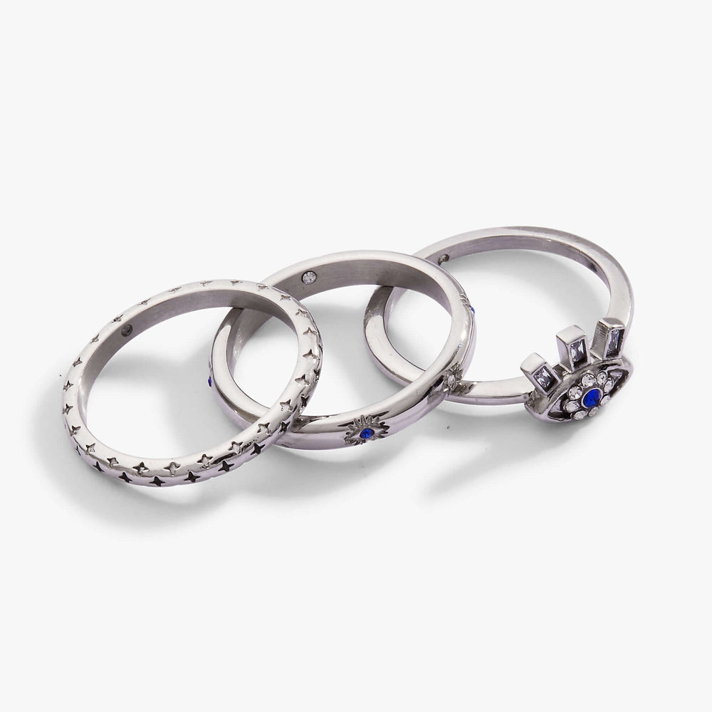 Evil Eye Stacking Ring Set of 3, Rings, $ 28.90, A Moment Of Now™