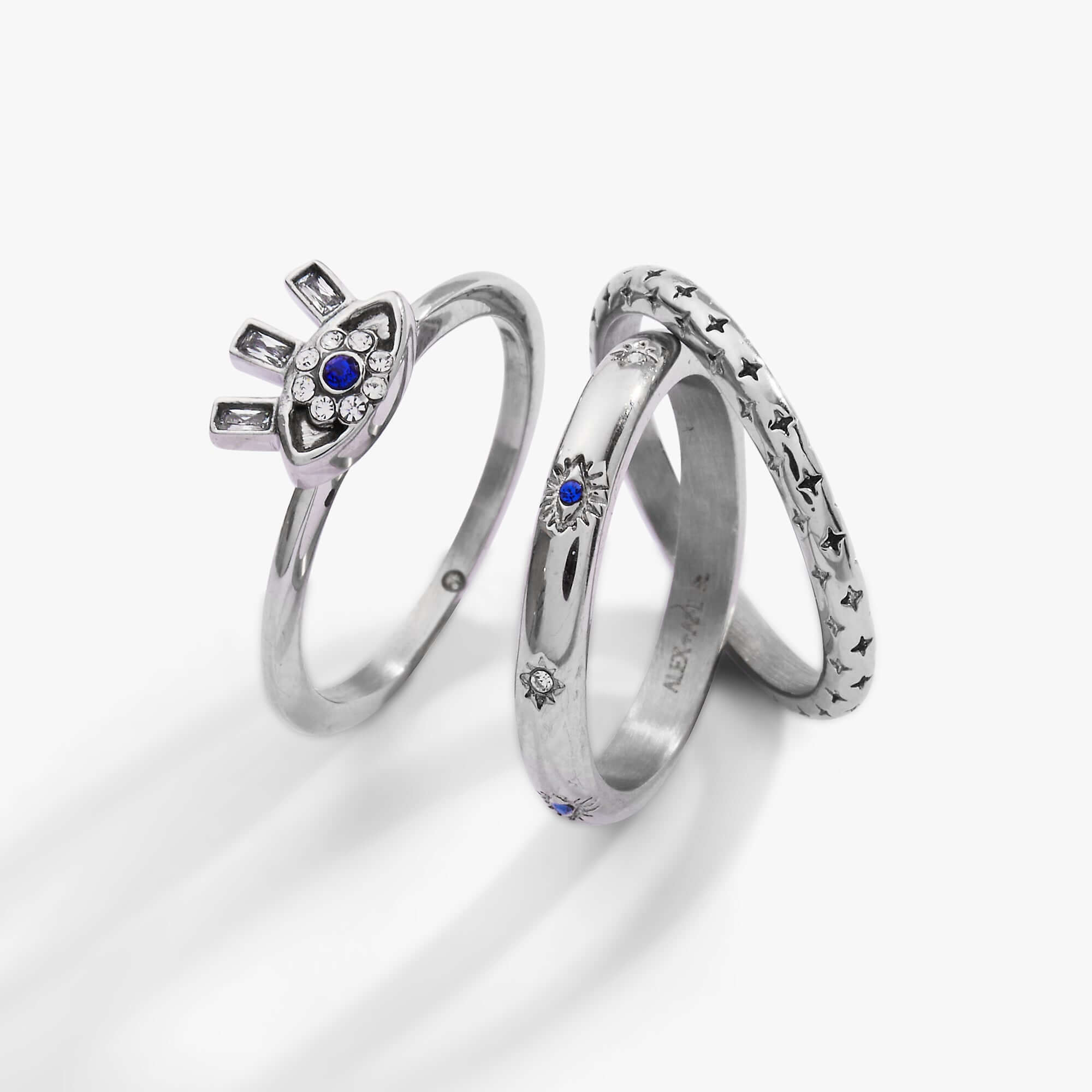 Evil Eye Stacking Ring Set of 3, Rings, $ 28.90, A Moment Of Now™