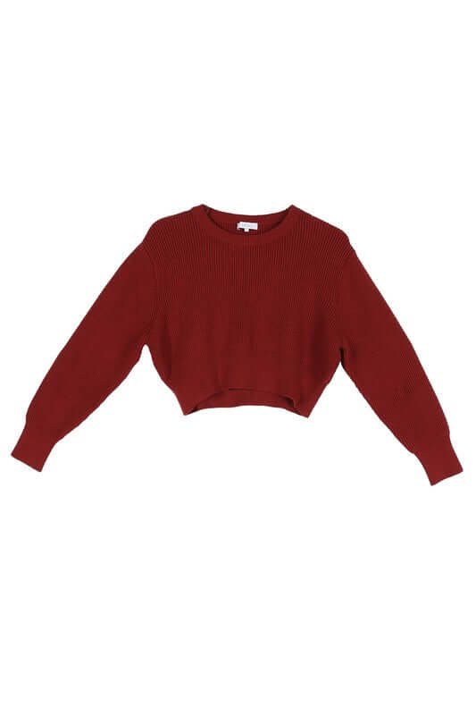 Ribbed knit crop top and skirt set, Clothing Set, $ 54.95, A Moment Of Now™