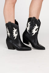 GIGA Western Cowgirl High Ankle Boots
