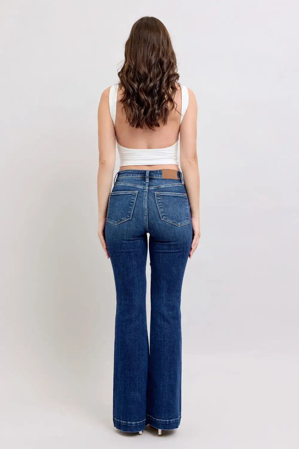Judy Blue High Rise Flare Jeans with Pockets Plus Size, , $ 65.00, A Moment Of Now™