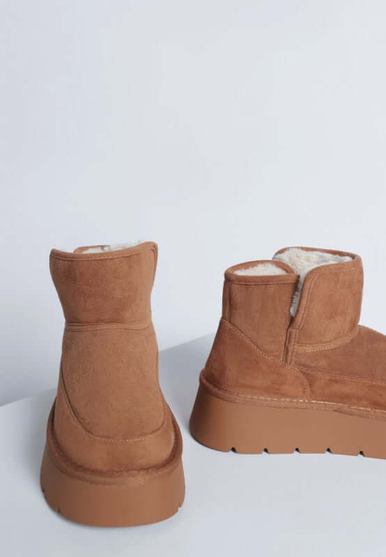 Holias Chunky Heeled Snow Boots for Winter Style, Boots, $ 79.00, A Moment Of Now™