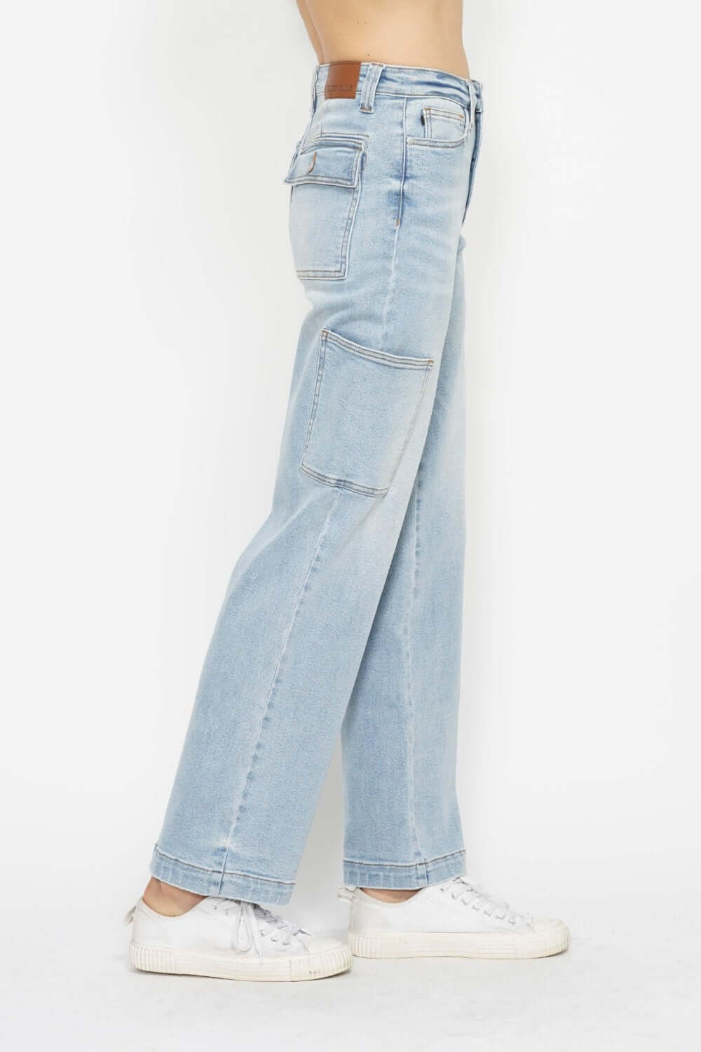 Judy Blue High Waist Straight Cargo Jeans, Judy Blue, $ 79.00