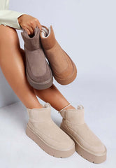 Holias Chunky Heeled Snow Boots for Winter Style, Boots, $ 79.00, A Moment Of Now™
