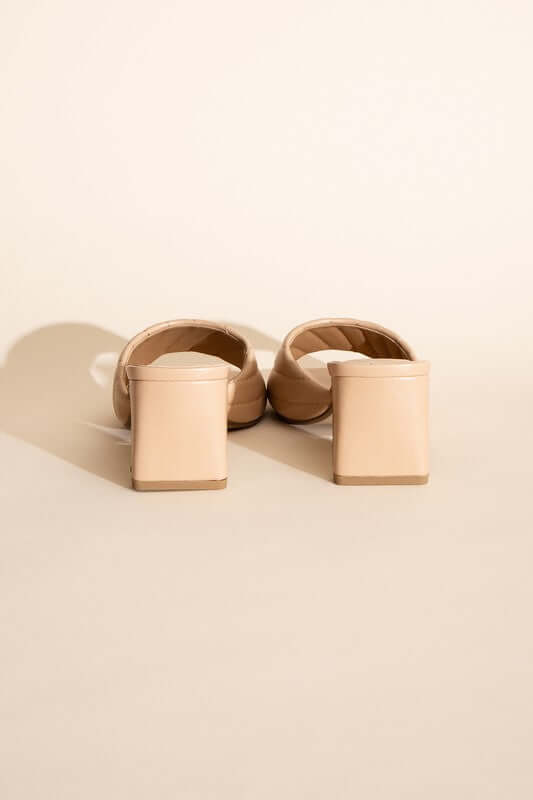 W-NINA Slide Mule Heels Sandals, Fortune Dynamic, $ 39.00