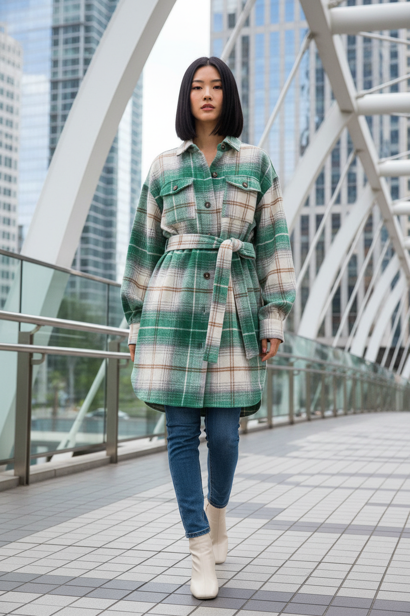 Sweet Evenings Woven Midi Jacket
