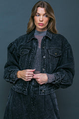See You Go Denim Jacket