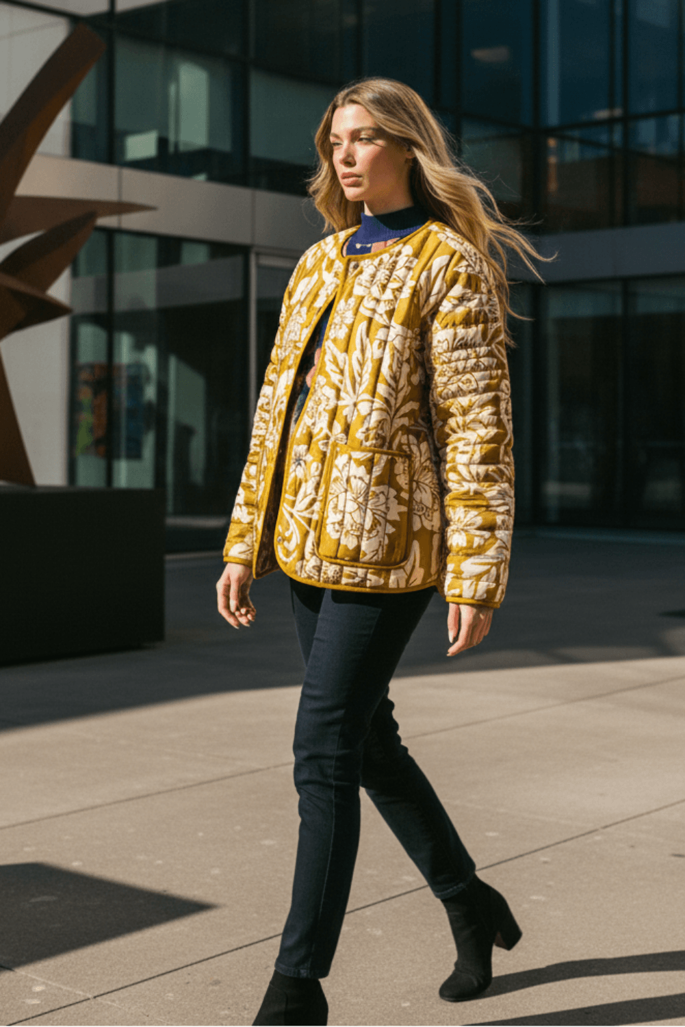 Totally Convinced Woven Puff Jacket | Boutique In USA, Jackets, $ 60.00, A Moment Of Now™