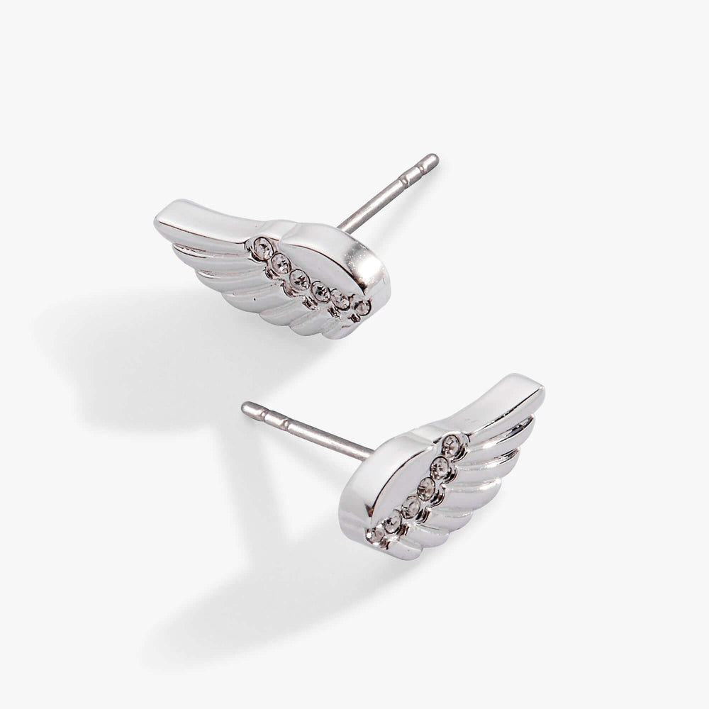 Faith Wing Stud Earrings, Earrings, $ 28.00, A Moment Of Now™