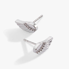 Faith Wing Stud Earrings, Earrings, $ 28.00, A Moment Of Now™