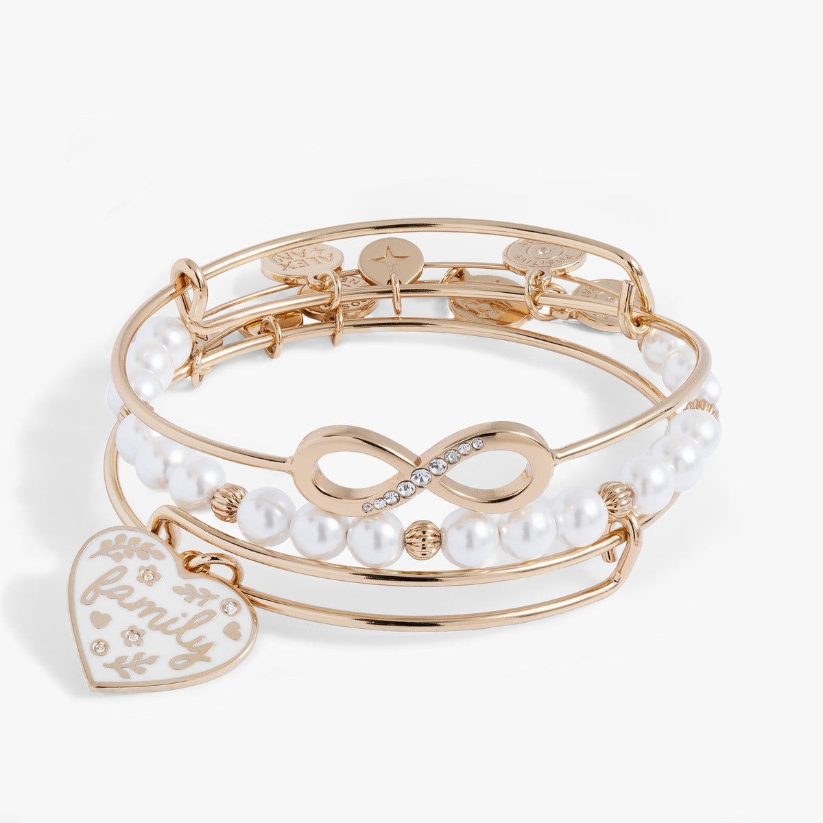 Family Bangle Set of 3, Bracelets, $ 78.00, A Moment Of Now™